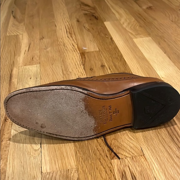 Allen Edmonds Brown Wingtip Brogue Oxfords - Picture 6 of 8